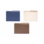 Merangue Vintage Leisure File Folder - 3 Pack-Reversible 1/2-cut file folders