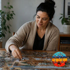 Oscardo John Rombough Remember Every Child Matters Indigenous Art Puzzle - 1000 Pieces-Matte Laminated Cardboard - Durable, glare reducing finish for a smooth and satisfying puzzle experience