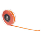 JAM Paper Double Faced Satin Ribbon - 3/8" W x 25 yd. - Orange-Size: 0.375" x 25 yards
