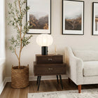 Zuo Mechy Side Table - Brown-Maximum Weight Capacity: 110