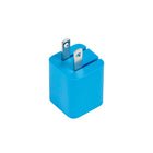 LOGiiX Vibrance Power Cube 20W USB-C Wall Charger - Turquoise-Single USB Type-C Power Delivery port offers 20W fast charging