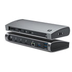 ALOGIC Thunderbolt 4 BLAZE Docking Station-10-in-1 hub: The ALOGIC Thunderbolt 4 BLAZE Docking station expands the USB-C port of your laptop or desktop into a connectivity hub by providing 3x USB-C USB 4.0 (40 Gbps), 3x USB-A 3.1 Gen 2 (10Gbps), 1x USB-A 2.0 (480Mbps), 3.5mm Combo Jack, Gigabit Ethernet Port & SD Card Reader 4.0.