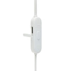 JBL TUNE 125BT Wireless In-Ear Headphones - White-Polymer Li-ion battery