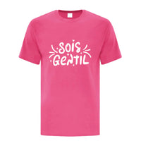ATC Pink Shirt Day T-Shirt - Adult - Small - French-Order your pink t-shirts and hoodies! Students and staff can participate in a cause that promotes empathy, compassion and kindness