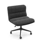 Brassex Pearson Office Chair - Black-80mm hydraulic lift