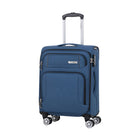 Samsonite ZoomR 360 Spinner Carry-On Luggage - 21.5" - Blue-Constructed of durable 100% polyester fabric