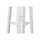 kieragrace Providence Bailey Corner Shelf - White, 5-Tiered, Matte Finish-Ready to use: with secure mounting hardware included, this shelf can be assembled with ease. the components will help you have your shelf up in no time