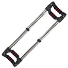 Soozier Chest Expander with 22-110 lb Adjustable Resistance for Men Women-Targets multiple body areas with diverse exercises 