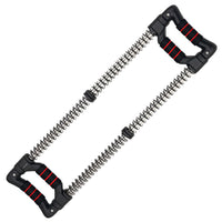 Soozier Chest Expander with 22-110 lb Adjustable Resistance for Men Women-Targets multiple body areas with diverse exercises 