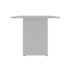 Manhattan Comfort Nomad 67.91" Modern Dining Table - White-Rustic Style Dining Table with Wood-Grain Details and H Base