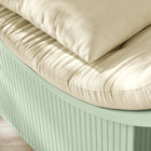 Modway Aperture Round Alcove Accent Chair - Sage/Ivory-Tufted Cushion Seat