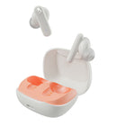 Skullcandy Smokin Buds In-Ear Wireless Earbuds - White-20 Hours Total Battery Life + Rapid Charge
