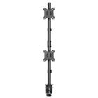 IntekView MS200 Vertical Pole Mount Dual-Screen Monitor Mount -Sturdy steel construction for long-lasting performance