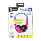 Wicked Audio Tricky Tike Kid Safe BT Headphone Rated at 85 dB - Candy Pink-10 hour battery, 2 hour charge