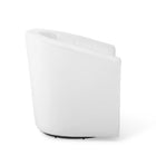 Modway Prospect Performance Velvet Swivel Armchair - White-Dense Foam Padded Seat