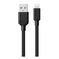 ALOGIC Elements Pro USB 2.0 USB-A to Lightning Cable-Gymnastic Bendability. Squeezes into Confined Spaces Although the Elements Pro's exterior is extremely strong, the cable's reinforced braiding ensures it's highly flexible too. Tightly bundle the Elements Pro into your purse or bag pocket, and freely twist and maneuver it into your device and charger ports