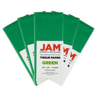 JAM Paper Tissue Paper - Green - 50 Sheets-Elegant wrapping accessory for gifts, gift baskets, decorating, and more!