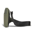 Champs Onyx Leather Holster Crossbody Bag - Khaki-Inner mesh zipper pocket