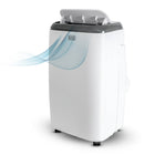 BLACK+DECKER 8,000 BTU SACC/CEC Portable Air Conditioner with Heat-Heats & cools most rooms - this portable heat & ac unit provides steady & fast cooling and heating for rooms up to 350 sq. Ft. It’s the perfect air conditioner & heater for dorms, apartments, cabins, campers, offices, bedrooms, garages, or living rooms. Filter type: washable.