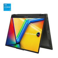 ASUS Vivobook S 16 Flip 16" TouchScreen Laptop - Intel i5-13420H - 512GB SSD - 16GB RAM - Windows 11 Home - Midnight Black-Display: 16" WUXGA 60Hz Touchscreen (1920 x 1200)
