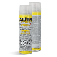 Alien Seal Spray Waterproof Liquid Rubber Spray - 14 oz - Clear-Clear, Powerful Sealing: Alien Seal Spray dries clear, maintaining the aesthetics of your surfaces while delivering a powerful sealing action that patches and protects.