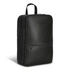 Champs Onyx Leather Classic Backpack - Black-Made of Genuine Cowhide Leather
