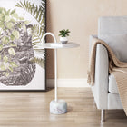 Zuo Will Side Table - White-Maximum Weight Capacity: 20