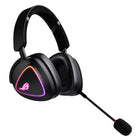 ASUS A701 ROG Delta II Wireless Gaming Headset with Detachable Microphone - Black-50 mm titanium plated diaphragm drivers, high resolution 24 bit 96 kHz audio, and refined wireless sound signature offer natural, realistic audio