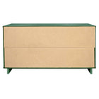 Manhattan Comfort Granville 55.04" Modern Double Wide Dresser - Sage Green-17.72" L x 55.04" W x 31.73" H