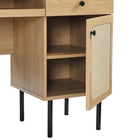 Modway Chaucer 55.5" Office Desk - Oak-Wood Grain Laminate