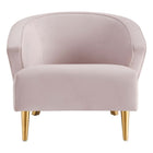 Modway Odyssey Performance Velvet Armchair - Pink-Weight Capacity: 331 lb