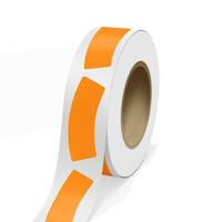 JAM Paper Standard Label Rolls - Bottle Neck Shaped - 1 3/16 x 3 1/4 - Neon Orange - 125 Labels/Roll-Colour: Neon Orange | Make your mail stand out with colourful shipping address labels.
