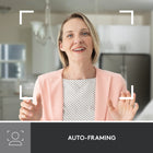 Logitech Brio 500 Full HD Webcam with Auto Light Correction - Auto-Framing -Rose-Logi Tune: Pair with Logi Tune to customize your Logitech Webcam experience, zoom in or out, mute the microphone, adjust color and image resolution, manage auto-frame, and set automatic updates