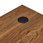 Modway Venture 55" L-Shaped Wood Office Desk - Walnut-8