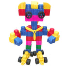 Snapo Jr. Building Blocks Mega Builders Kit - 125 Pieces-Grade VPK-K