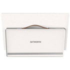 Skyworth 24P100 Portable 24" 60Hz FHD TV-Equipped with a high-performance lithium-ion battery lasting 3 or more hours, this personal portable display ensures uninterrupted content enjoyment anywhere in your home or while on the move.