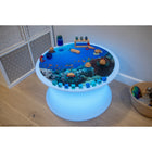 TickiT Under the Sea Discovery Play Mat-Great for light exploration: Pair this coral reef with a light source to bring the contents of the image to life. Change the appearance of the mat with different color settings