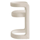 Modway Winslow Performance Velvet Counter Stool - Alabaster-Dense Foam Padding