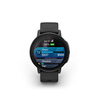 Garmin Bounce 2 Kids Smartwatch - 43mm - Slate Grey-TRACK SPORTS, SLEEP AND MORE - Built-in sports apps use GPS to let your child track runs, walks and bike activities. They can also record laps while swimming or can log other activities. Plus, track their daily steps, and check that they’re getting enough rest with sleep tracking.