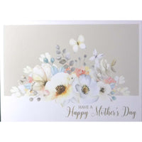 Rosedale 5-1/2" x 8" Mother's Day Greeting Cards/Envelopes - Floral - 12 Pack-Premium quality greeting cards