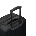 Bugatti Tokyo Collection 21.50" Hardside Carry-on Luggage - Black-Single 360-degree spinner wheels for effortless, smooth and quiet rolling