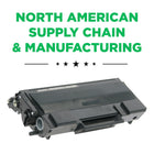CIG Brother TN650 Remanfuactured Toner Cartridge - High Yield - Black-2-year warranty with 100% performance guarantee