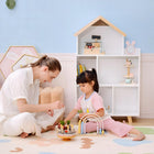 Qaba Toy Storage Organizer for Kids - White-Assembly needed for installation
