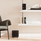 Kanto 200W 6" Sealed Powered Subwoofer - Matte Black-Switchable Auto-Standby Mode, 0° and 180° Phase Switch