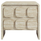 Modway Toscana 2-Drawer Nightstand - Travertine-7