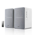 Edifier R1280T Technology Style Utility Powered Bookshelf Speakers - White-Studio quality sound with 4" bass unit and 13mm silk dome tweeters provide the kick you need to output top quality audio
