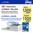 Brother Genuine LC506YS Ink Cartridge - High Yield - Yellow -Brother Genuine LC506XLYS High Yield Yellow Ink Cartridges deliver consistent, reliable performance