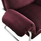 Modway Ansel Performance Velvet Accent Chair - Mulberry-8