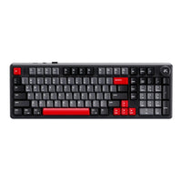 Cybeart Akula 99 Full Size Tri-Mode Wireless RGB Gaming Keyboard - Black-A Tri Mode connectivity (Bluetooth 5.1 / 2.4Ghz Wireless, USB) enabled 99 % layout with 99 keys and dedicated volume knob offering full keyboard functionality in a compact design. Premium ABS bezel frame for strength, stability, lightweight durability and sleek aesthetics