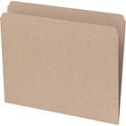 Staples Recycled Straight-Cut File Folders - Letter Size - 100 Pack-Letter size